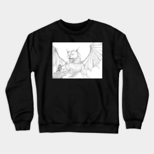 Smeowg the Cat Dragon Crewneck Sweatshirt